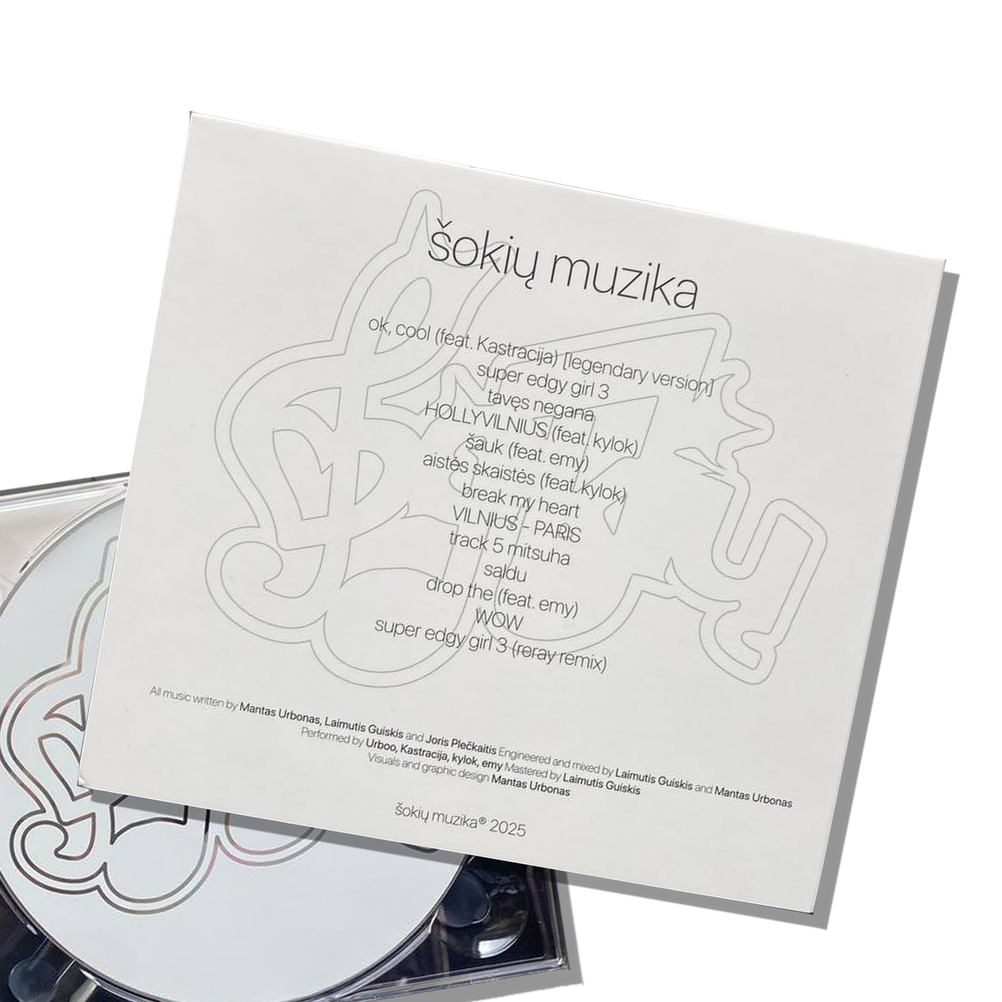 ŠOKIŲ MUZIKA CD